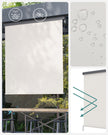 Vertical Awning – Fabric – Grey – Sun Protection and Privacy Screen