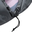 Sleeping Bag – Nylon – Dark Grey and Turquoise – Compact for All Seasons, 220 x 84 cm