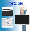 Folding Step Stool – Plastic – White – Non-Slip, Max Load Capacity 150 kg