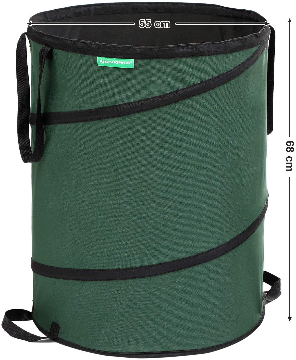 Set of 3 Pop-Up Garden Bags – Tear-Resistant Polyester – 160 Liters – Durable Design