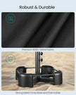 Parasol Base – Fabric – Black – Sand-Filled Weight Bag for 1.5-3 m Parasols