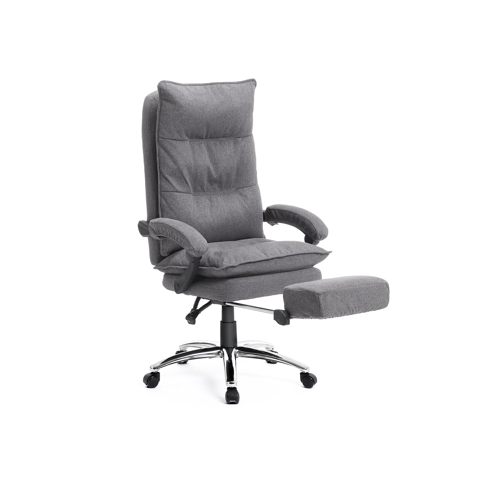 Ergonomic Office Chair – Fabric – Gray – Executive Design