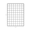 Grid Panel Photo Wall – Metal Mesh – Rose Gold – Multifunctional DIY Display with Clips and S Hooks