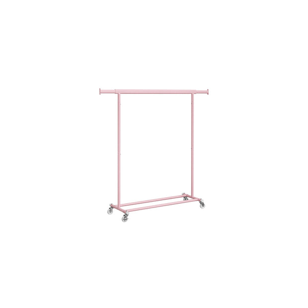 Heavy Duty Clothes Rack – Metal – Portable – Extendable Hanging Rail, 90 kg Load Capacity