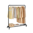 Clothes Rack - 90 kg - Steel - 2 Lockable Wheels - Adjustable Height