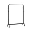 Clothes Rack – Heavy-Duty Metal – Ink Black – Extendable and Collapsible with Wheels