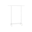 Clothes Rack – Metal – Cloud White – Extendable Hanging Rail with Wheels, 45 kg Capacity
