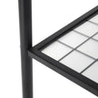 Garment Rack – Steel – Matte Black – Includes Hanging Rail and Bottom Shelf