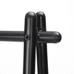 Garment Rack – Steel – Matte Black – Includes Hanging Rail and Bottom Shelf