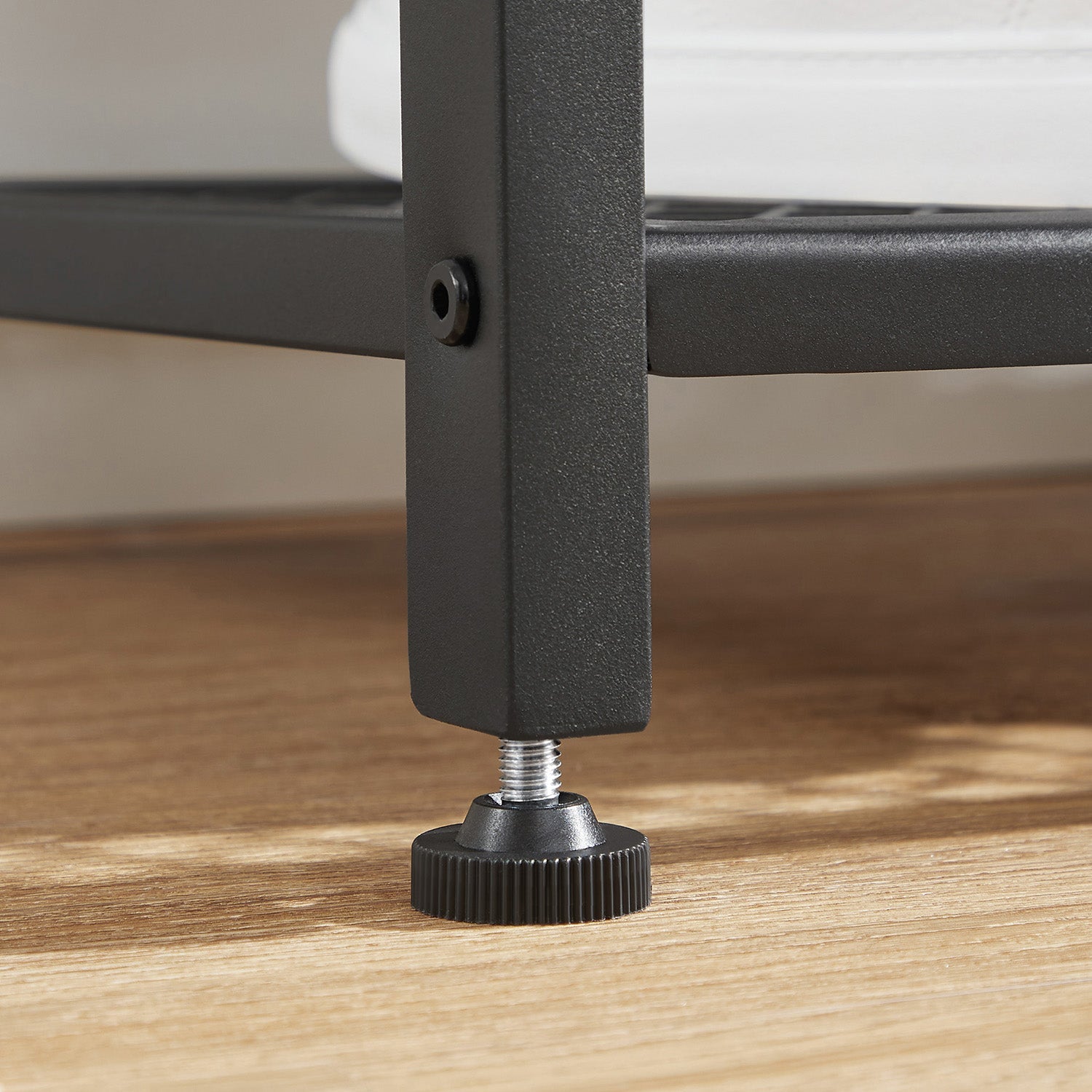 Large Coat Rack Stand – Iron – Industrial Design – 12 Hooks and Shoe Bench