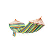 Hammock – 70% Cotton – Multicolor – Includes 2 Cushions, 2-Person Capacity, 300 kg Load Limit