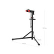 Heavy-Duty Bike Repair Stand – Welded Steel – Black – 360-Degree Adjustment Clamp