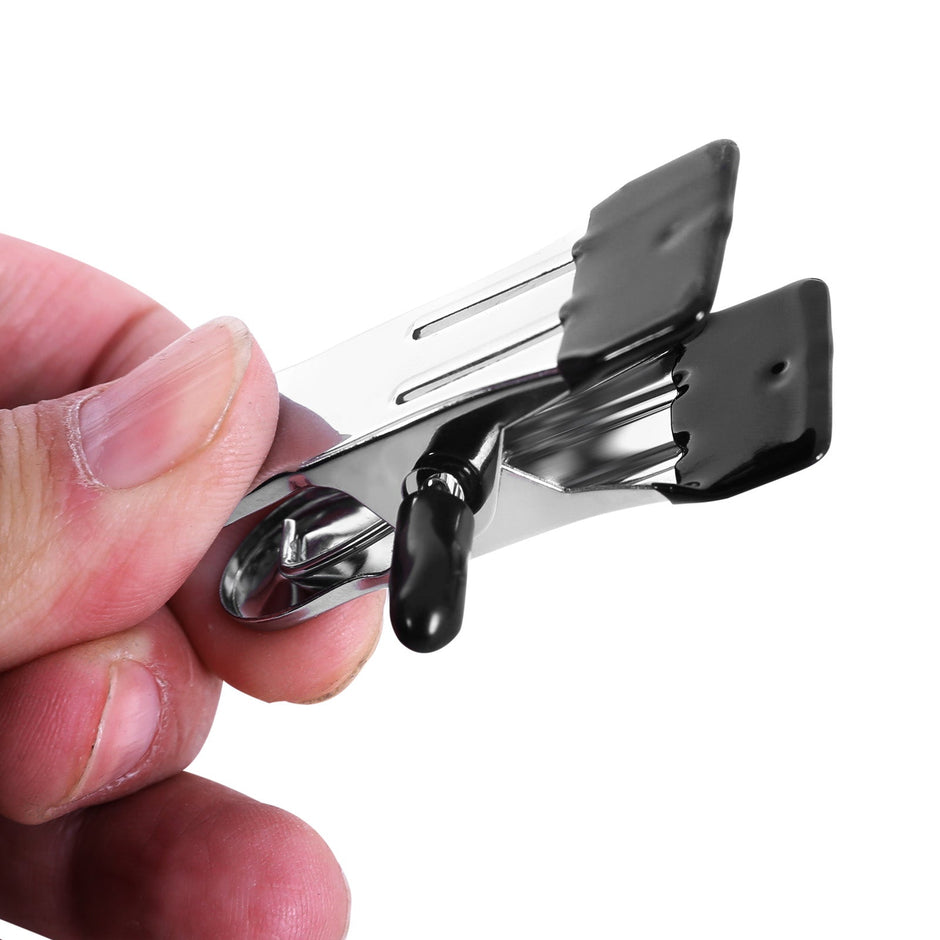 Heavy Duty Clip Hooks – Metal – Silver – Non-Slip Design for Hats, Socks, and Scarves