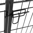 Heavy Duty Playpen – Metal – Black – 8 Panel Design, 80 x 100 cm