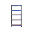 Heavy-Duty Shelving – MDF – Blue – 5-Tier Boltless Racking with 875 kg Capacity