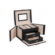 Jewelry Box – Wood – Black – Locking Design