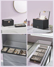 Jewellery Tray – Stackable – Clear Glass – 4-Tier Design