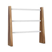 Wall-Mounted Jewellery Display Stand – Metal – Rustic Brown and White – Adjustable Angle