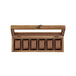 Watch Box – Solid Wood – Rustic Walnut – 6 Slots with Glass Lid and Removable Pillows
