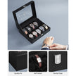 Watch Box – Glass – Clear – 10 Slots with Lockable Lid