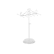 Jewellery Display Stand – Metal – White – Versatile Rack for Necklaces, Bracelets, and Earrings