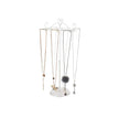 Jewellery Display Stand – Metal – White – Versatile Rack for Necklaces, Bracelets, and Earrings