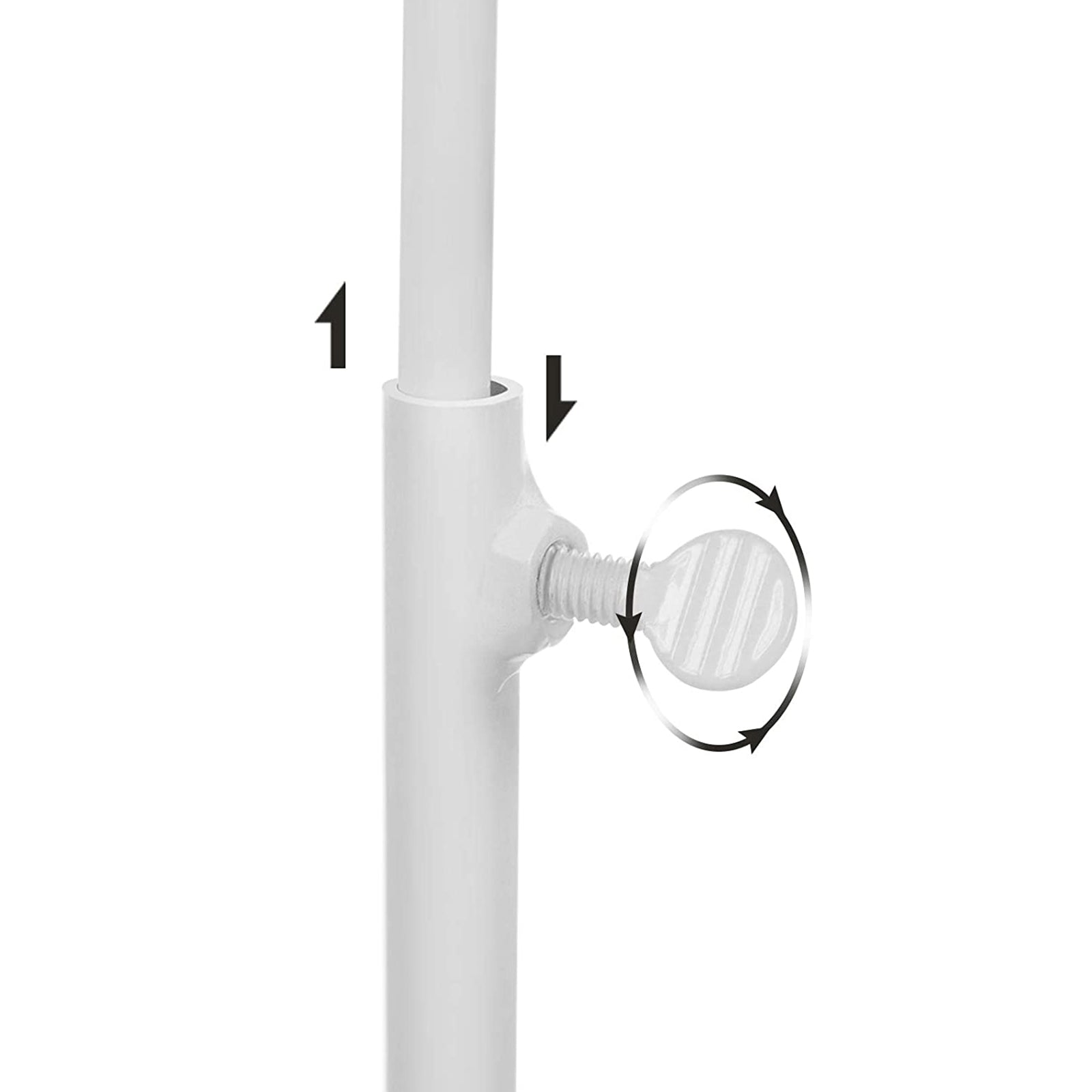 Jewellery Display Stand – Metal – White – Versatile Rack for Necklaces, Bracelets, and Earrings