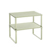 Set of 2 Metal Stackable and Expandable Spice Racks – Laurel Green – Kitchen Storage Solution