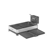 Expandable Stainless Steel Dish Drainer Rack – Silver and Grey – Rustproof with Utensil Holder
