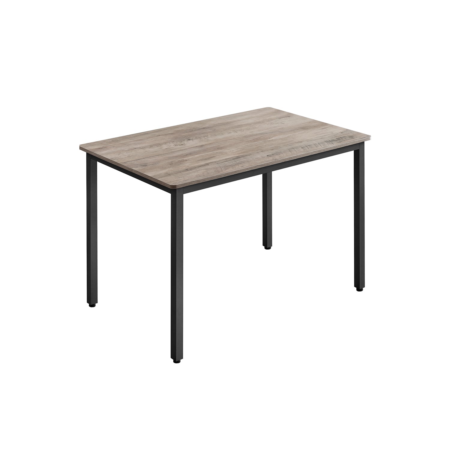 Round Dining Table – Wood – Heather Greige and Ink Black – Suitable for 4 People