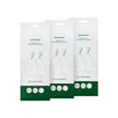 Drawstring Rubbish Bags – Plastic – White – 120 Pieces for 45-55L Bins