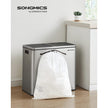 Bin Liners – Plastic – White – Drawstring for 25L Kitchen Bins, 80 Pieces