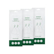 Drawstring Rubbish Bags – Plastic – White – 25L Capacity, 120 Pieces in 3 Rolls