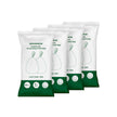Heavy-Duty Drawstring Bin Bags – Plastic – White – Watertight, 180 Pieces (8-Gallon / 30L)