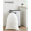 50L Drawstring Rubbish Bags – White – 40 Pieces per Roll