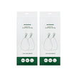 Bin Liners – Plastic – White – 50L Capacity, 80 Pieces with Drawstring Closure