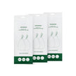 50L Drawstring Rubbish Bags – Plastic – White – 80 Pieces