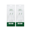 Bin Liners – Plastic – White – 80 Pieces for 45-55L Kitchen Bins