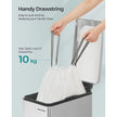 Bin Liners – Plastic – White – 80 Pieces for 45-55L Kitchen Bins