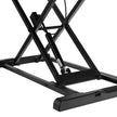 Standing Desk – Wood – Black – Height Adjustable with Large Surface