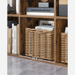 8-Cube Bookcase – Wood – Oak – Freestanding Storage Unit