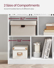 Bookcase – Wood – Multicolor – 11 Storage Bins