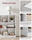 Bookcase – Wood – Multicolor – 11 Storage Bins