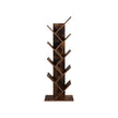 8-Tier Bookshelf – Wood – Rustic Brown – Floor Standing Design