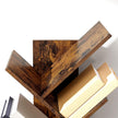 8-Tier Bookshelf – Wood – Rustic Brown – Floor Standing Design