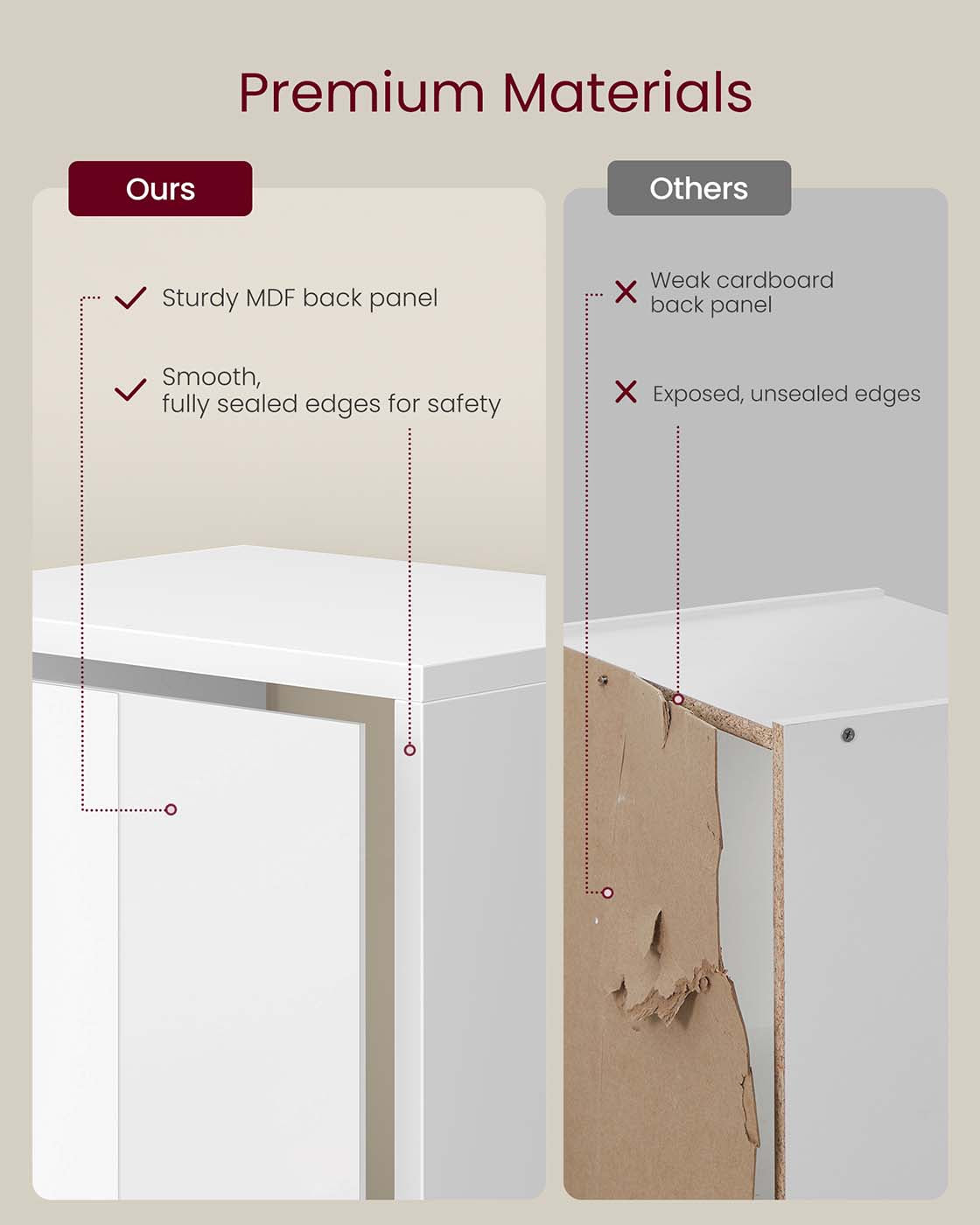 4-Tier Cube Bookshelf – Engineered Wood – Rustic Brown – Open Shelves for Versatile Display and Storage