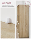 Wooden Display Bookcase – Oak – Free Standing Storage Unit with Open Cubes and Shelves