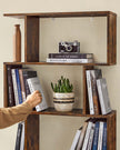 Freestanding Bookcase – Wood – White – 6-Tier Cube Display Shelf and Room Divider