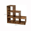 6-Cube Storage Unit – Wooden – White – Free Standing Room Divider Shelf