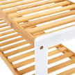 2-Tier Rack – Bamboo – Natural Finish – Versatile Storage Shelf